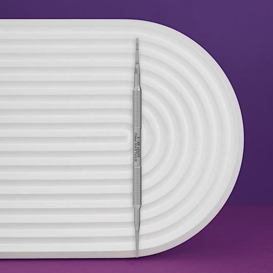 Staleks Pedicure toenail file EXPERT 60 TYPE 3 (straight nail file and file with a bent end)