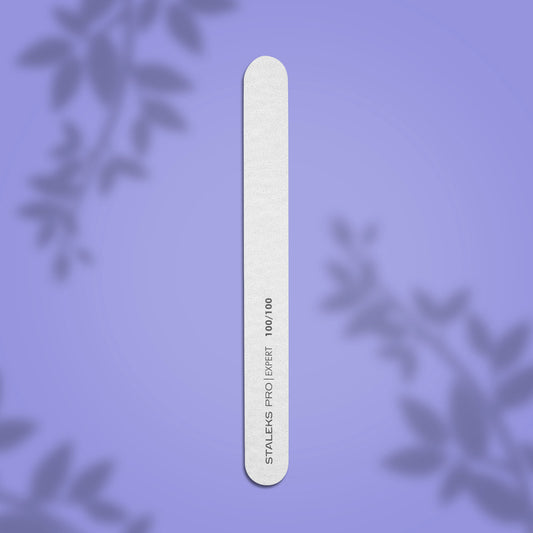 Staleks Straight mineral nail file EXPERT, 100/100 grit