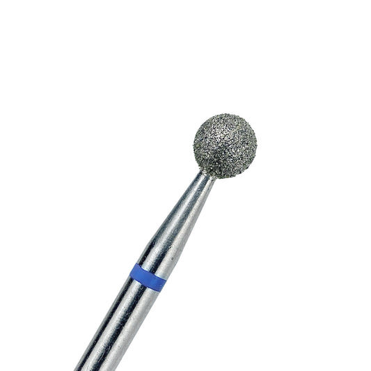 TOUCH diamond Ball nail drill bit blue 4.0 mm (D040D-М)