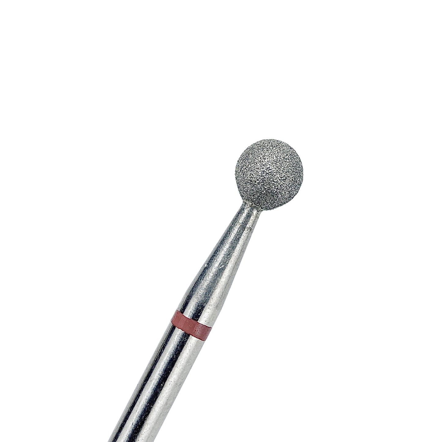 TOUCH diamond Ball nail drill bit red 4.0 mm (D040D-F)