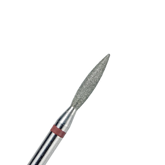 TOUCH diamond Flame nail drill bit red 021 (H0210D-F)