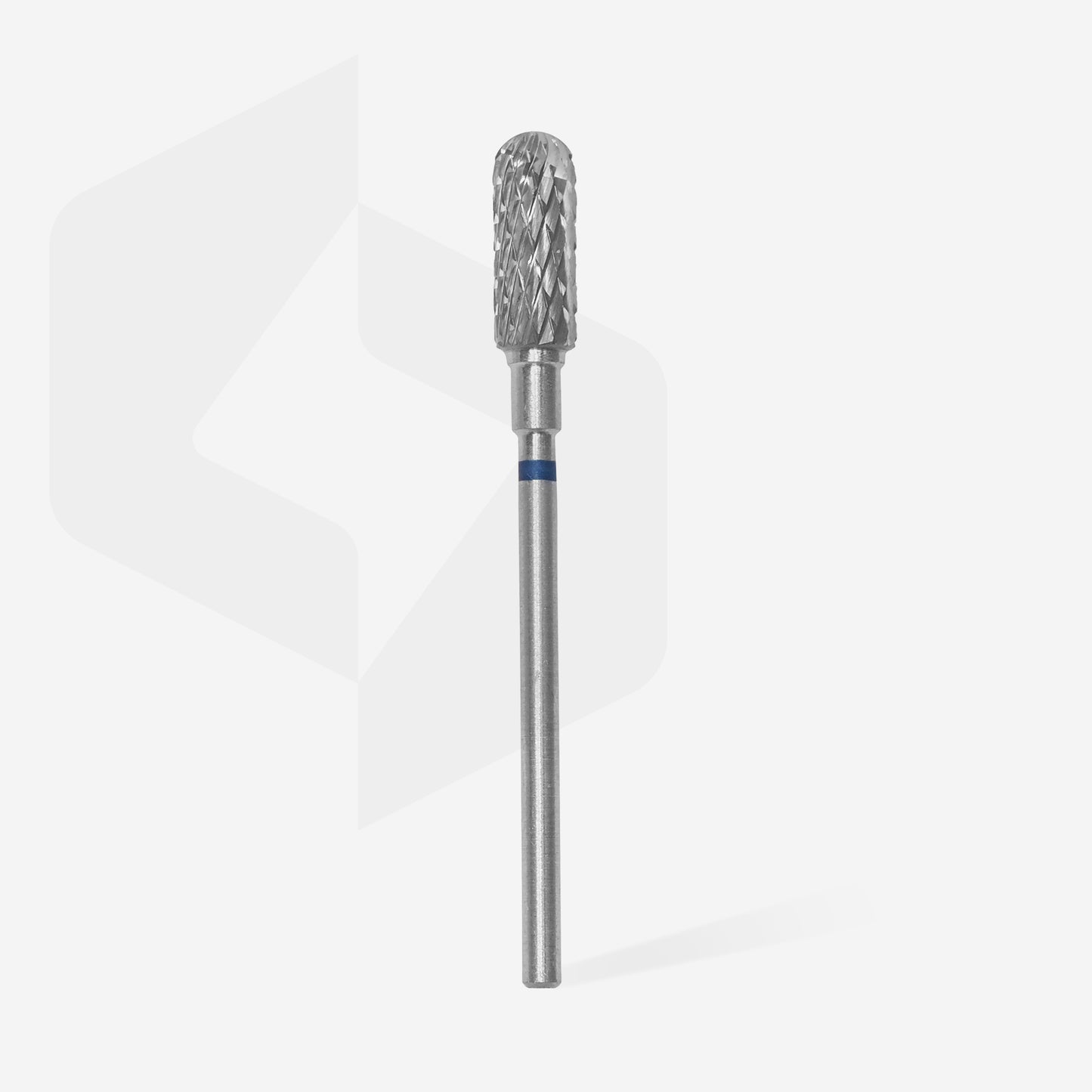 Staleks Carbide nail drill bit rounded cylinder blue EXPERT head diameter 5 mm / working part 13 mm