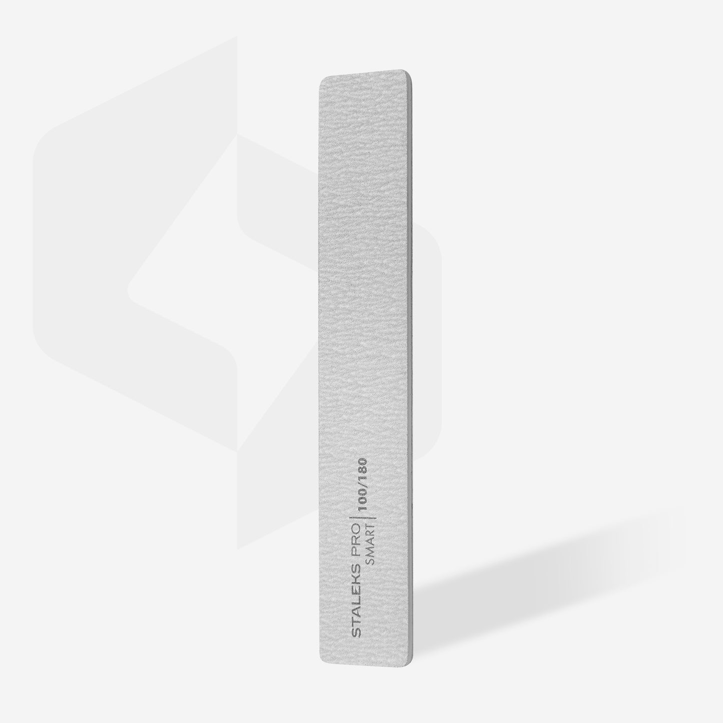 Staleks Mineral wide straight nail file SMART 100/180 grit, (5 pcs.), set