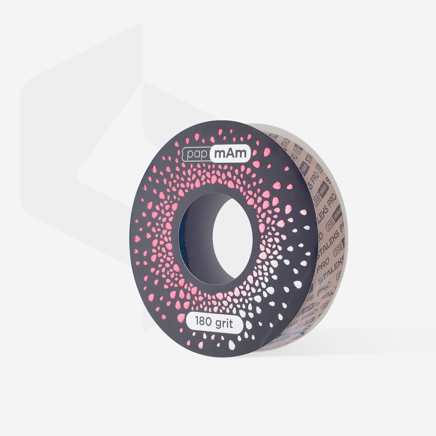 Disposable abrasive tape papmAm EXCLUSIVE for the plastic case STALEKS PRO, 180 grit